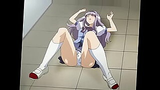 Anime going to the bathroom public