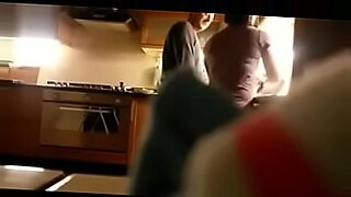 Step brother fucking step sister in the kitchen
