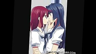 Yuri kiss anime sex
